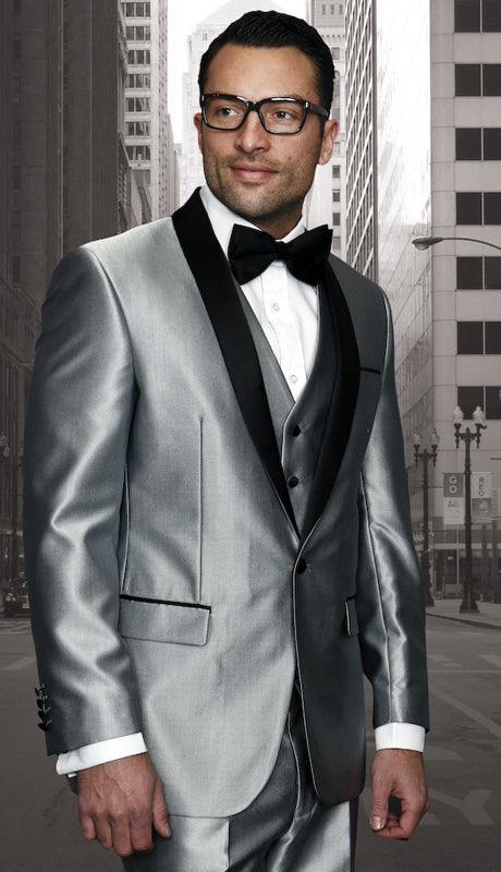 Mens  Suit zEnzo-7 SLV