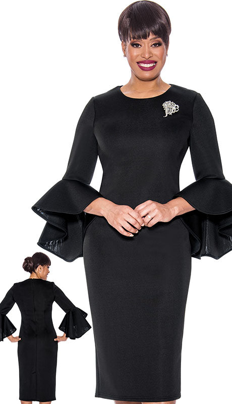 Nubiano 12081-BLK-QS  Dress
