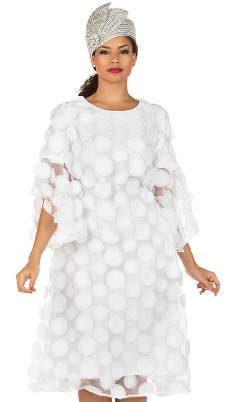 Giovanna D1650-WHT Ladies  Dress