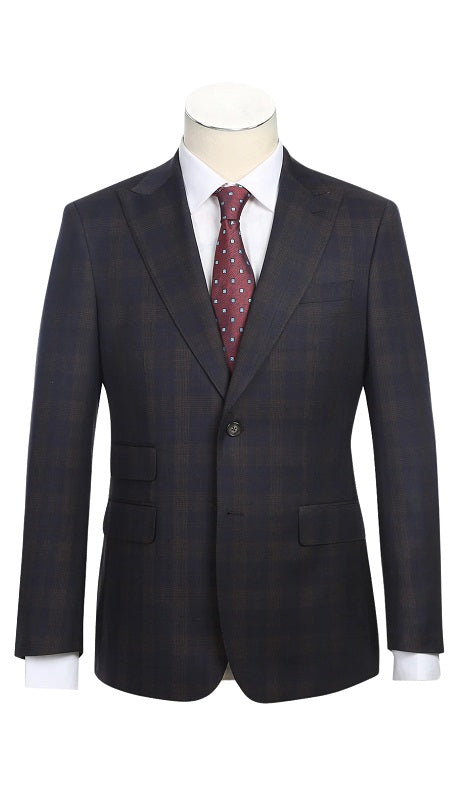 English Laundry Mens Suit 92-50-410EL-BRN