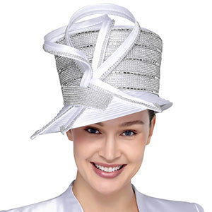 Nina Massini 101H-WHT  Hat