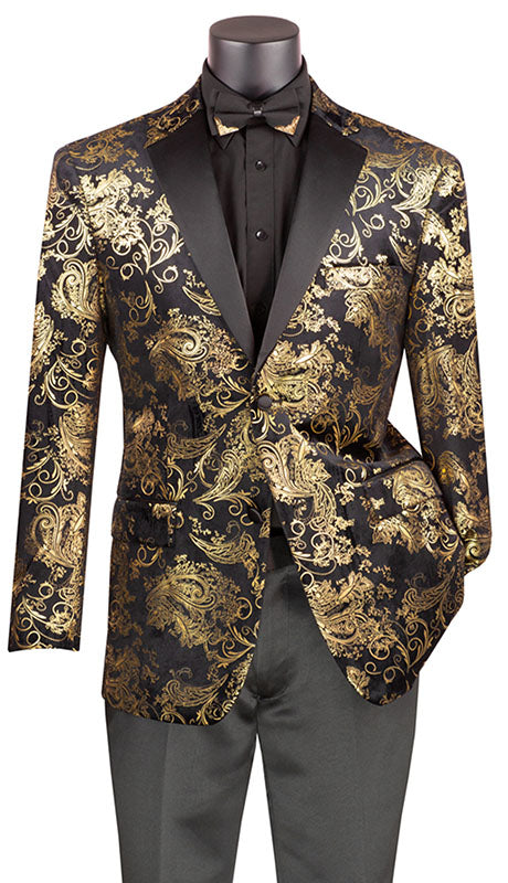 Vinci Mens Sport Coat BM-02-GLD