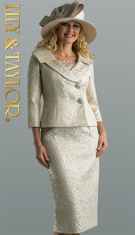 Lily And Taylor 4648-GLD-QO