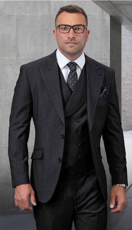 Mens  Suit Balini-BLK
