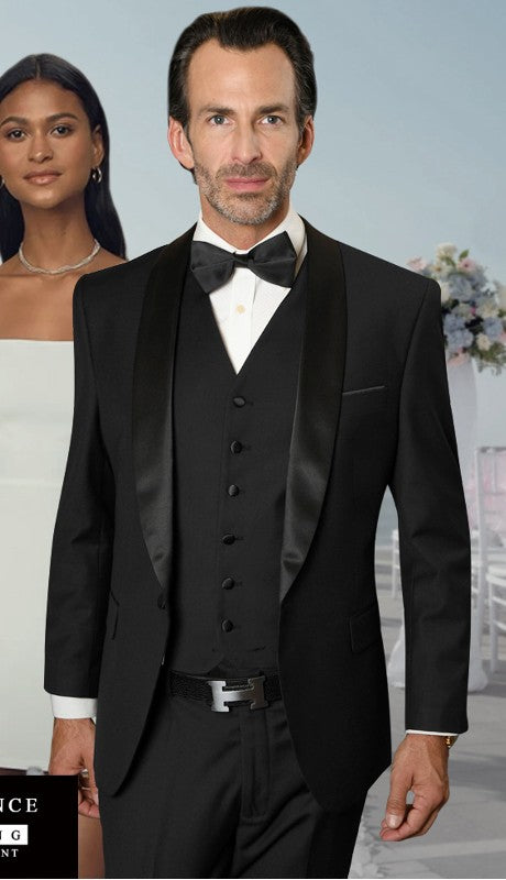 Mens  Suit Capri-3-BLK