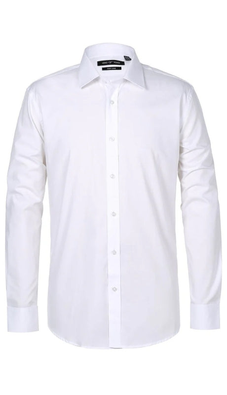 Verno Mens Shirt CS0220-WHT