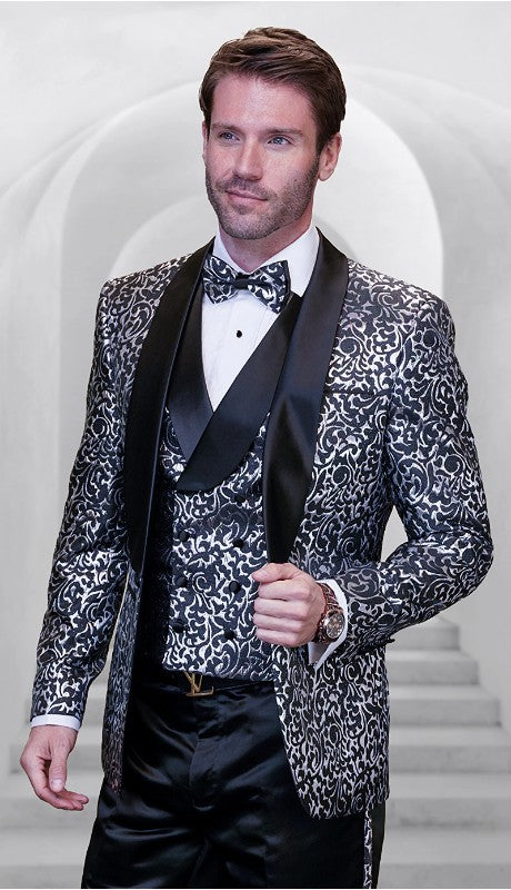 Mens  Suit DELANO-5-BLK
