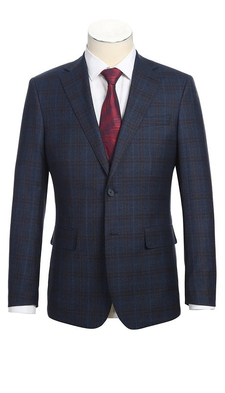 English Laundry Mens Suit EL12-55-410-DARK-BLUE
