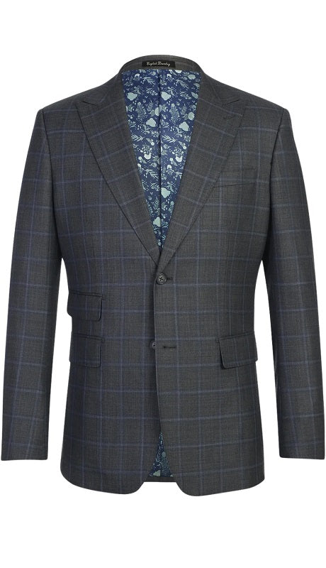 English Laundry Mens Suit EL22-55-095-MID-GRY