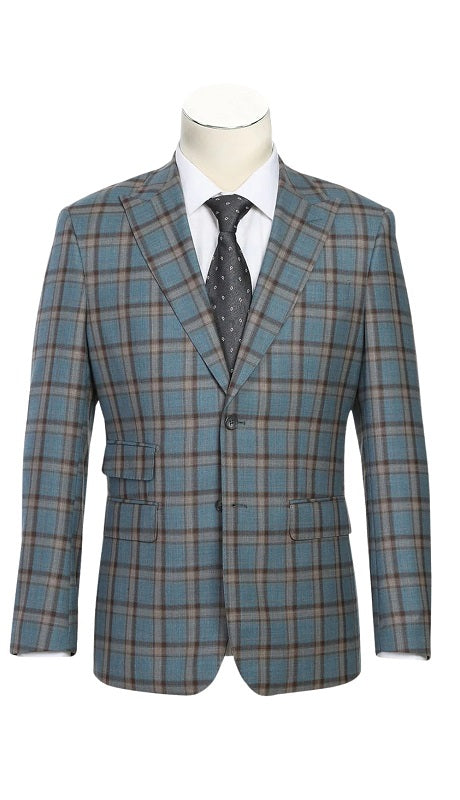 English Laundry Mens Suit EL72-57-470-LIT-GRY-BRON