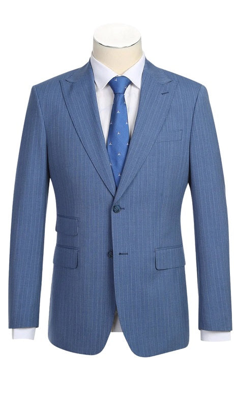 Renoir Mens Suit EL92-33-412-LIT-BLU
