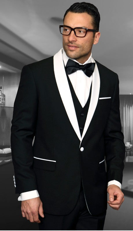 Mens  Suit ENCORE-BK