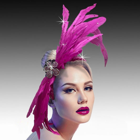 JOSEPHINE BAKER FA3217-FU  Fascinator