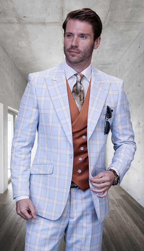 Mens  Suit FASINI-BL