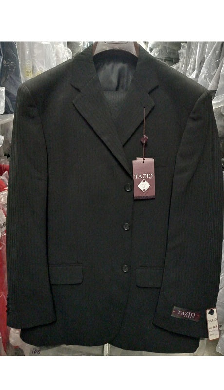 Tazzio Mens Suit M079-01-BLK