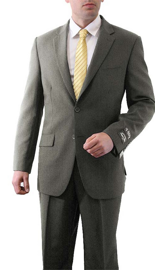 Tazzio Mens Suit M162-03-GREY-LT GREY