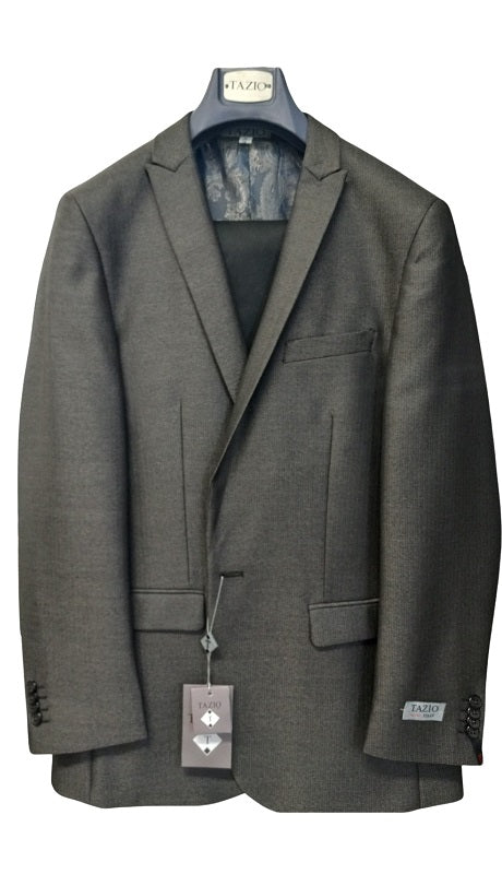 TAZZIO Mens Suit-M192S-02-Navy