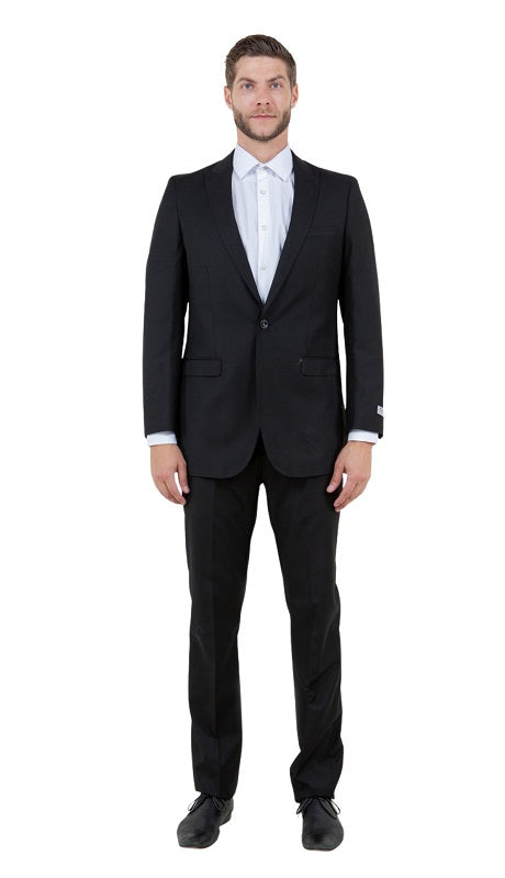 Tazzio Mens Suit M211S-01-BLACK