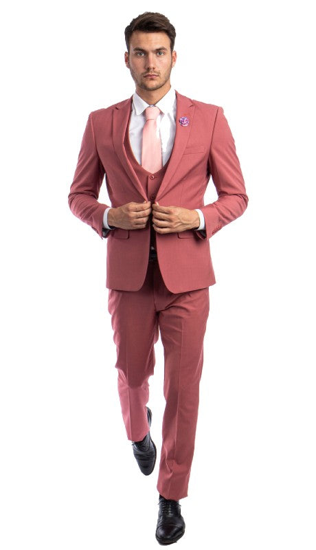 Tazzio Mens Suit M255US-06-CORAL