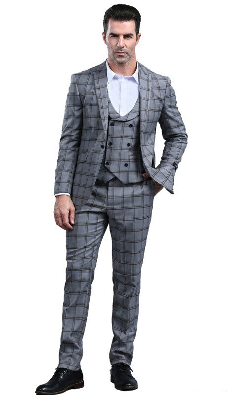 Tazzio Mens Suit M295SK-02-GREEN