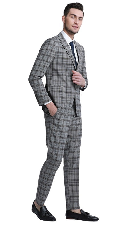 Tazzio Mens Suit-M334SK-04-BLACK