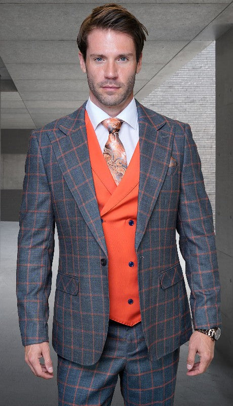 Mens  Suit Oxford-GR