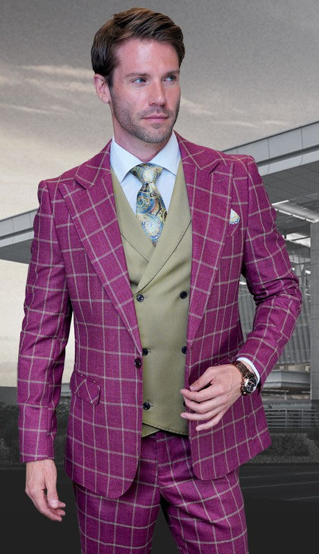 Mens  Suit Oxford-WI