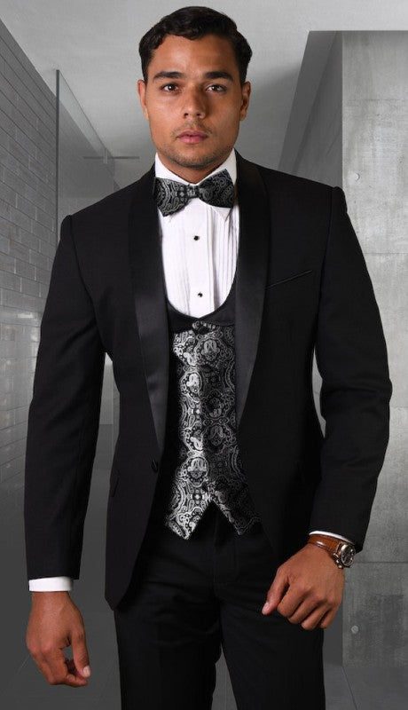 Mens  Suit PALMERO-BK