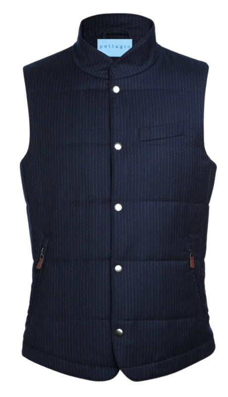 Pellagio Mens Vest PF21-13-NAVY