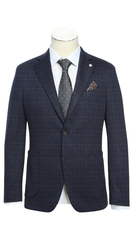 Pellagio Mens Blazer PF23-14-NAVY