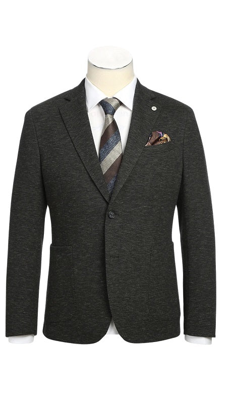 Pellagio Mens Blazer PF24-3-DR-BRN