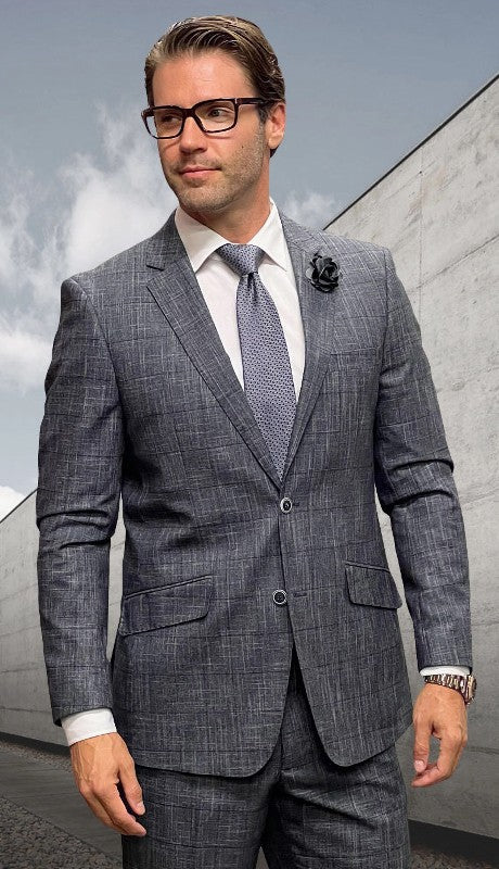 Mens  Suit PORTO-2-BLK