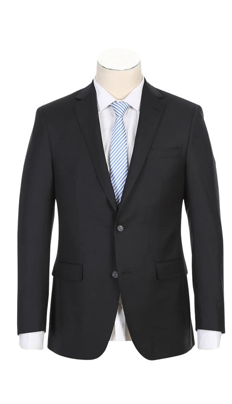 Rivelino Mens Suit RHC100-1-BLK