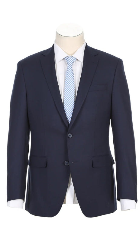 Rivelino Mens Suits RHC100-2-NAVY