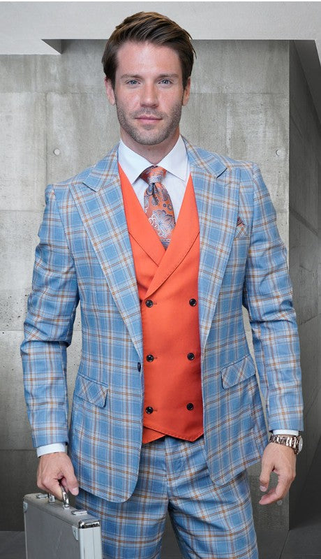 Mens  Suit Sunset-BL