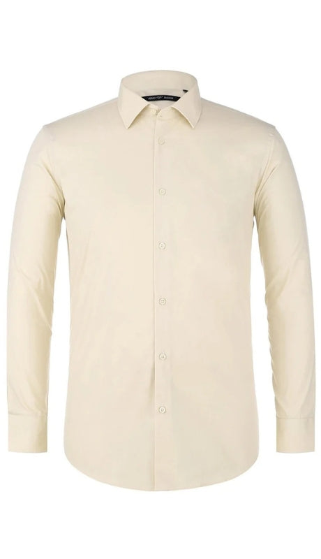Verno Mens Shirt TC23-TAUPE