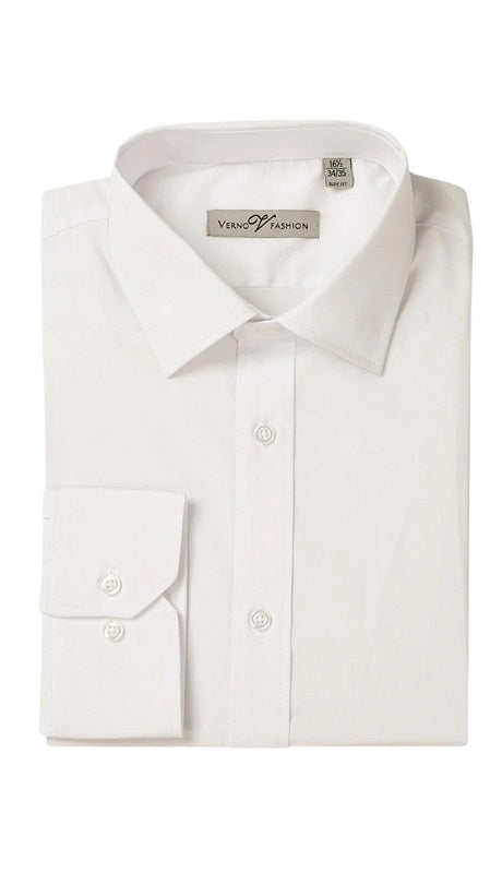 Verno Mens Shirt TCS02-IVORY