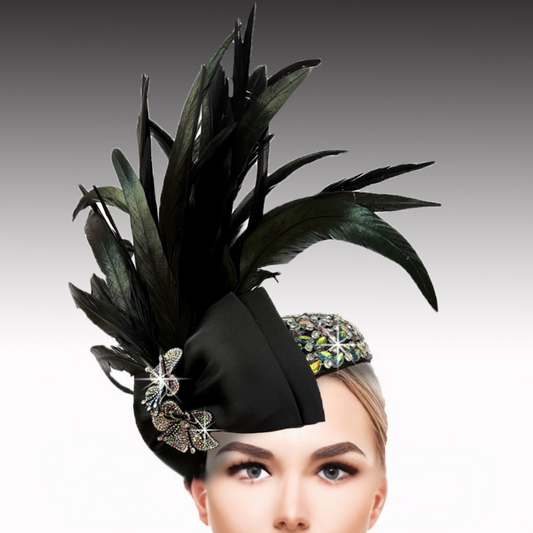 COCKATOO FA3220-BK  Fascinator