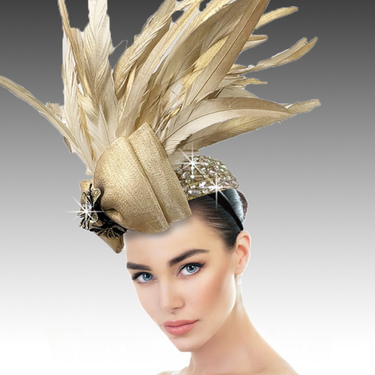 COCKATOO FA3220-GO  Fascinator